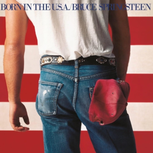 COLUMBIA  Bruce Springsteen - Born In The Usa (40Th Anniversary Edition) - (Clear Vinyl, Red, Booklet, Lithograph, Anniversary Edition) - [Vinyl]