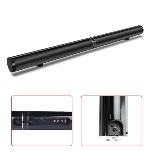 Detachable Surround Sound Bar Wireless Subwoofer 2 Speaker System Home Theater