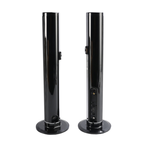 Detachable Surround Sound Bar Wireless Subwoofer 2 Speaker System Home Theater