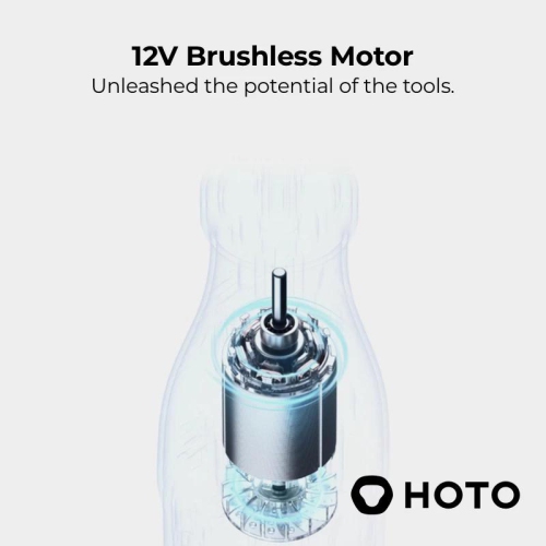 HOTO 12V QWLDM002 Rotary Tool Kit Pro, Up to 35000RPM, LED Light, 36 Accessories