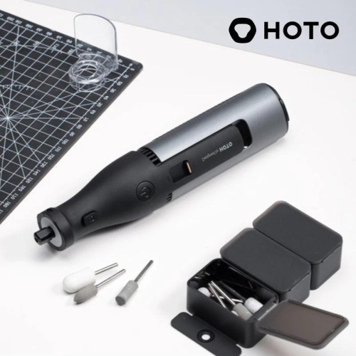 HOTO 12V QWLDM002 Rotary Tool Kit Pro, Up to 35000RPM, LED Light, 36 Accessories