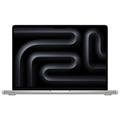 Image 1 de 6.. Remis à neuf - MacBook Pro de 14 2&nbsp;po d'Apple (automne 2023) - Argenté (M3 d'Apple/SSD d'512&nbsp;Go/RAM d'8&nbsp;Go), français