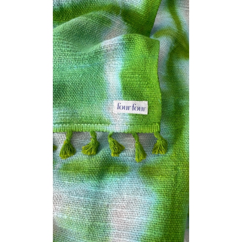 Let's Hangout Blanket: Apple Indigo by FourFour Co