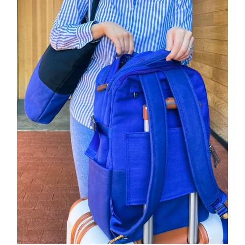 Eternal Optimist Cobalt Blue Backpack - Good To Go by FourFour Co