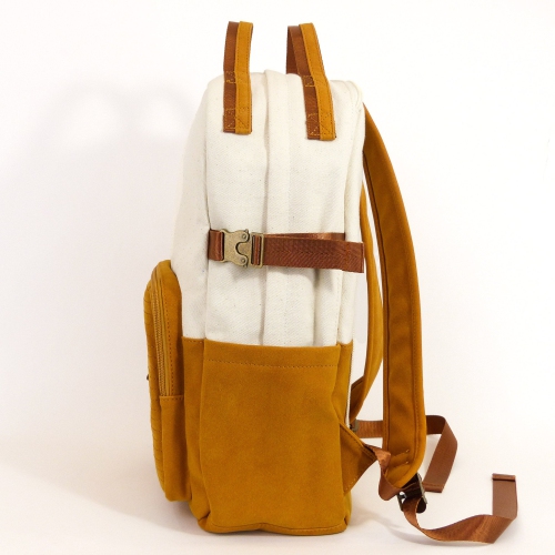 Good To Go Backpack - Bliss Curry/Cream by FourFour Co