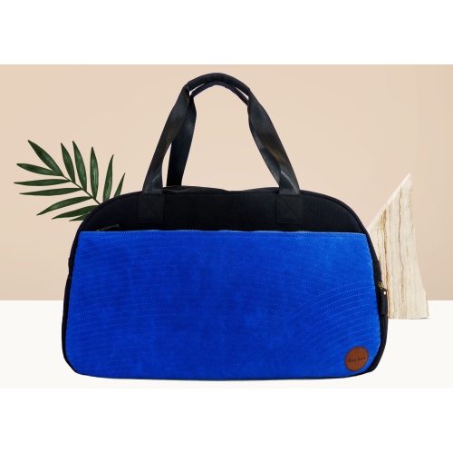 Getaway Duffel Bag - Eternal Optimist Cobalt Blue by FourFour Co