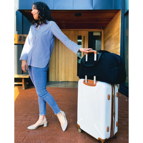 Getaway Duffel Bag - Eternal Optimist Cobalt Blue by FourFour Co