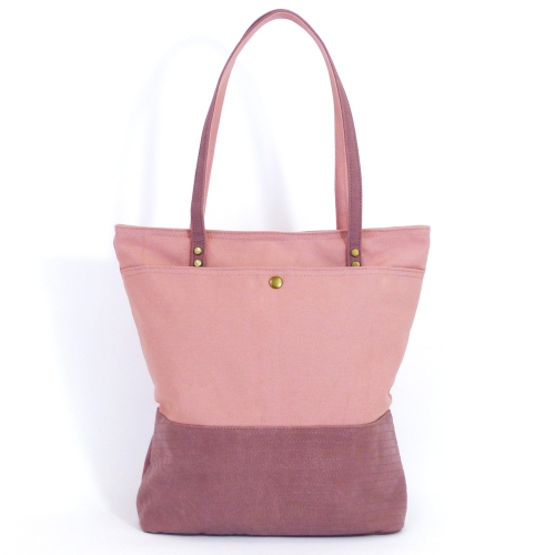 Trendy Tote Bag - Sittin' Pretty Pink by FourFour Co