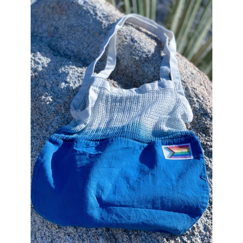 Tie-Dye Market tote Bag by FourFour Co