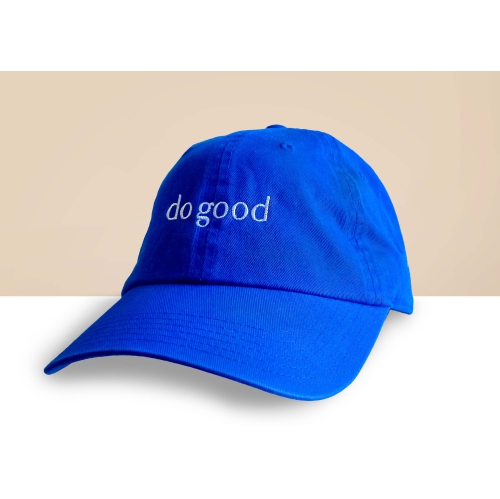 Classic Baseball Hat - Eternal Optimist Cobalt Blue by FourFour Co