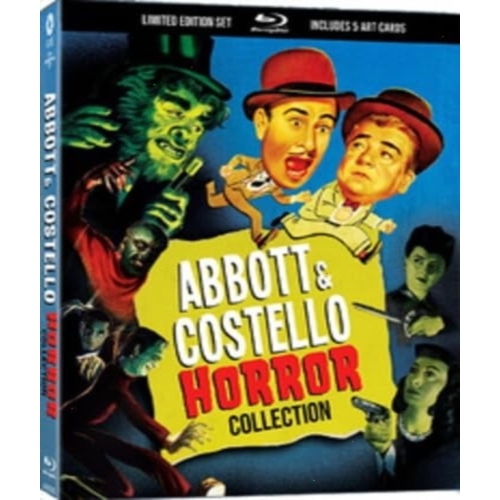 ABBOTT AND COSTELLO HORROR COLLECTION - LIMITED EDITION 3D LENTICULAR HARDCASE + ART CARDS