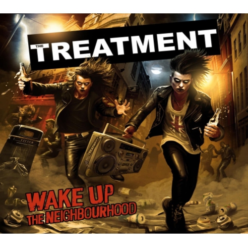 FRONTIERS NEW RECORD  The Treatment - Wake Up The Neighbourhood - [CD] In Multicolor