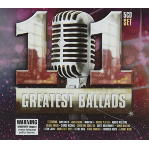 Various Artists - 101 GREATEST BALLADS - [CD]