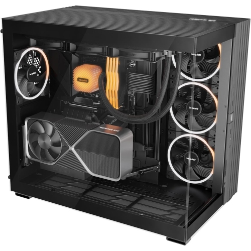 Be Quiet! Light Base 900 No Fans Computer Case, Black