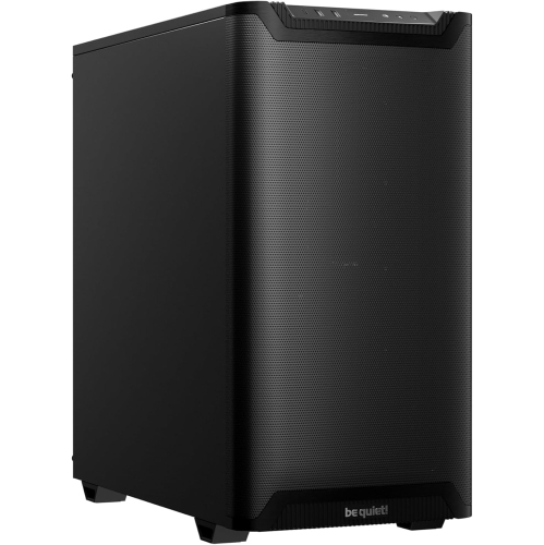 be quiet! Pure Base 501 Black PC case | 2 Preinstalled Quiet Fans | Mid Case | USB 3.2 Gen | Quiet PC Case