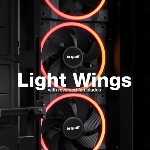 Be Quiet! Light Base 900 No Fans Computer Case, White