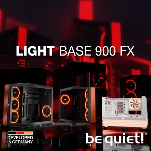 Be Quiet! Light Base 900 FX Computer Case, Black