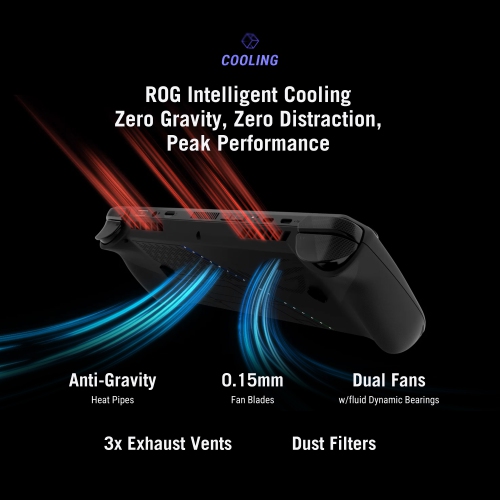 Console de jeu tactile 1080p 7&nbsp;po ROG Ally X d'ASUS