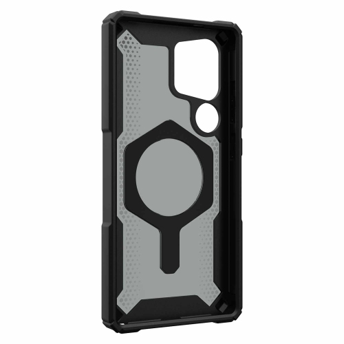 UAG Plasma XTE Rugged Kickstand Case w/Magnet | Made for Galaxy S25 Ultra | Black/Orange