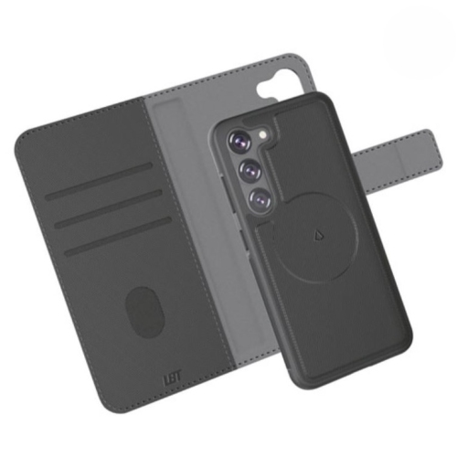 Refurbished LBT Switch Wallet Case for Samsung Galaxy S23 - Black SW-S2301