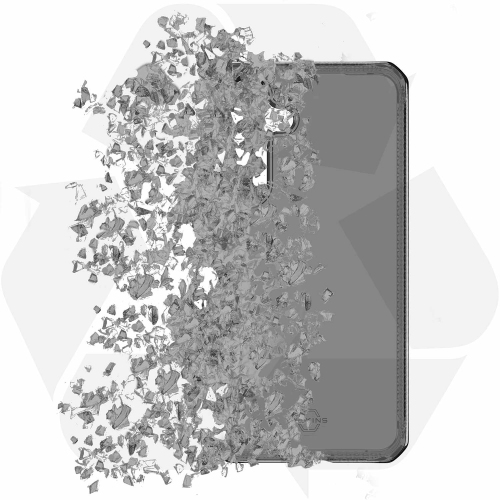 ITSKINS Spectrum_R Clear Case | Made for Galaxy S25 | Smoke