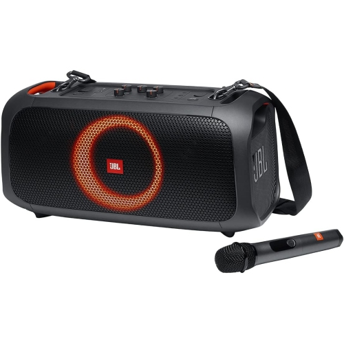 Open Box - JBL PartyBox On-The-Go Portable Bluetooth Party Speaker - Black
