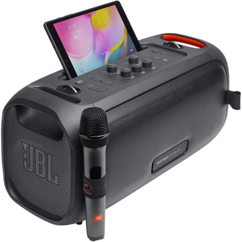 Open Box - JBL PartyBox On-The-Go Portable Bluetooth Party Speaker - Black