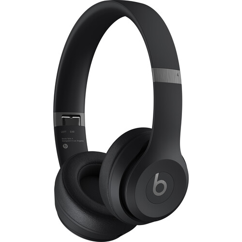 Refurbished - Beats by Dr. Dre MUW23LL/A Beats Solo 4 Wireless On-Ear Headphones - Matte Black