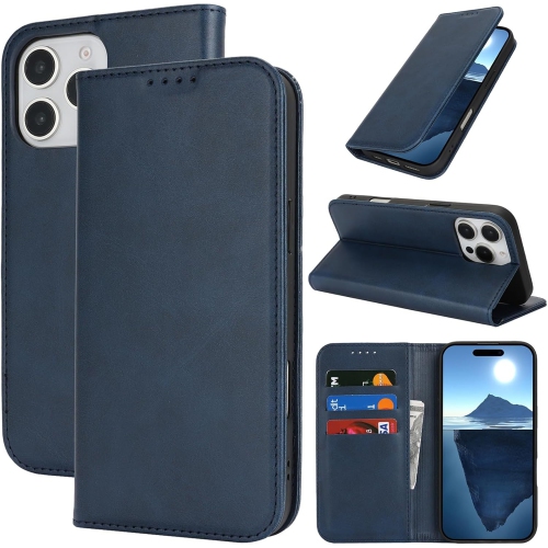 Wallet Case for iPhone 16 Pro Max, Premium PU Leather Flip Folio Case with Card Slot,Stand Holder and Magnetic Closure TPU Shockproof Interior