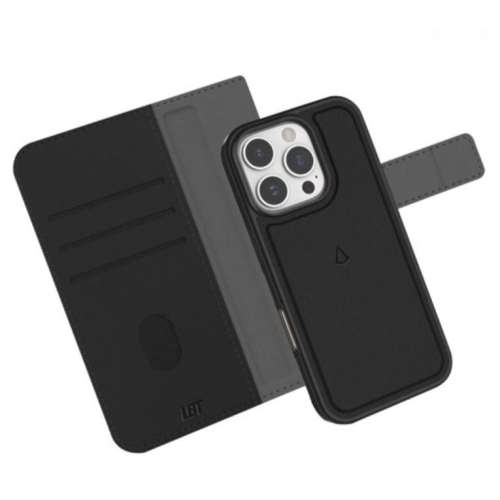 Refurbished LBT Switch Wallet Case with Magsafe for iPhone 16 Pro Max - Black SW-IP1604