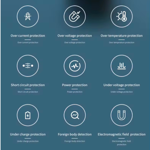 TUTT 10,000 mAh Wireless Travel Charger Portable Power Bank with Magnetic Wireless Charging and Fast Charge Support