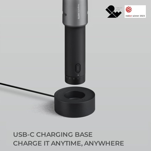 HOTO Electric Rotary Tool Kit, 35-in-1 Cordless Power Carving Tool Kit with LED Light, 5-Speed 25000RPM Max, USB-C Charging - Open Box