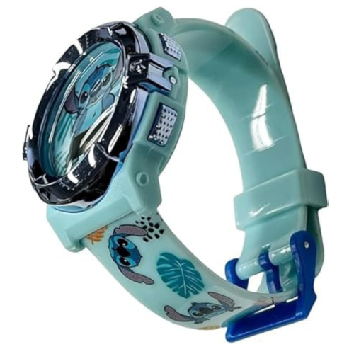 Kids Disney Lilo and Stitch Blue Digital LCD Quartz Childrens Wrist Watch