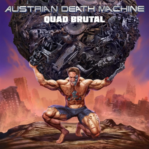 NAPALM RECORDS  Austrian Death Machine - Quad Brutal - (Colored Vinyl, Blue) - [Vinyl]