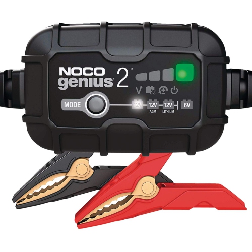 Brand New - NOCO GENIUS2 Smart Battery Charger/Maintainer/Desulfator, 2-Amp, 6V/12V