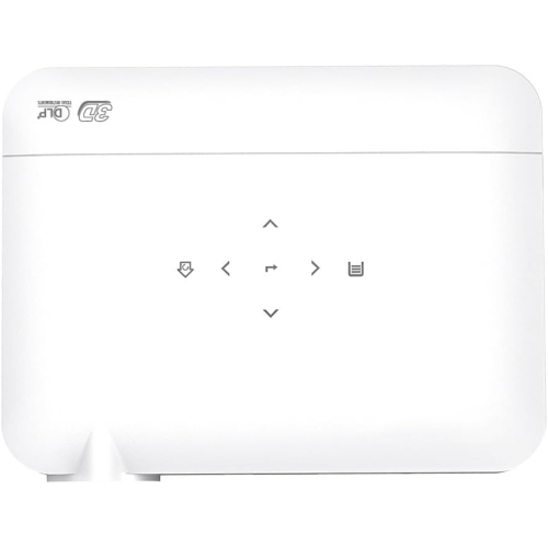 Portable Projector 2025 Upgraded 3840 X 2160 4K Support Dual Control WiFi 6 BT5.2 Digital Keystone HDMI/TV Stick/Smartphone/USB/PS5/Laptop/Roku with