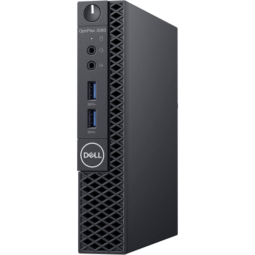 Refurbished DELL OptiPlex 3060 Tiny/Mini/Micro Desktop ( i7-8700T / 16GB / 256GB / Windows 10) comes with Dell Keyboard and Mouse