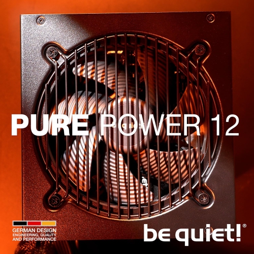 be quiet! Pure Power 12 850W Power Supply | 80 Plus Gold | ATX 3.1 | PCIe 5.1 GPU Support | Quiet PSU | 12V Rail | BP004US