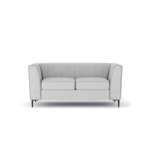 Image 1 of 6.. Enigma 2-Seater Loveseat in Grey Linen