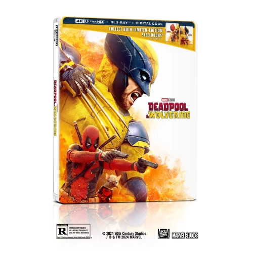 Deadpool & Wolverine - [Steelbook] [4K Ultra HD + Blu-ray] Wolverine Cover Variant
