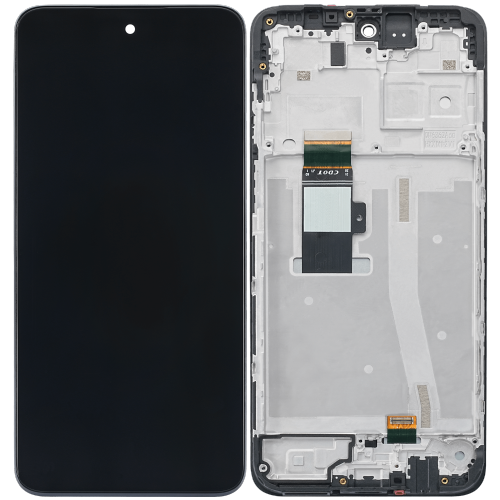 Excellent Premium Replacement LCD Assembly with Frame for Motorola Moto G53 (XT2335-3 / 2022) -in All Colors by ESOURCE PARTS - Refurbished condition - CA$73.54
