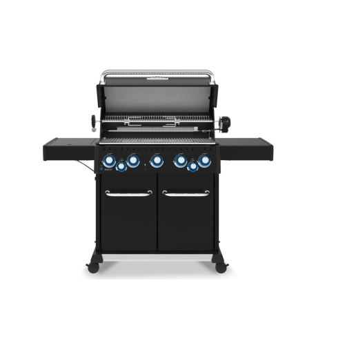 Barbecue au gaz à 5 brûleurs Ombre Baron 590 PRO de Broil King avec tournebroche et brûleur latéral - 675144
