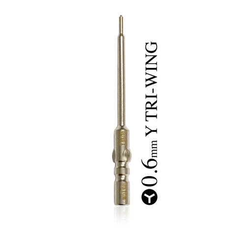 High-Quality Tri-Wing Y Tip Screwdriver 0.6MM for iPhone 7, 8, Plus, and X Repairs