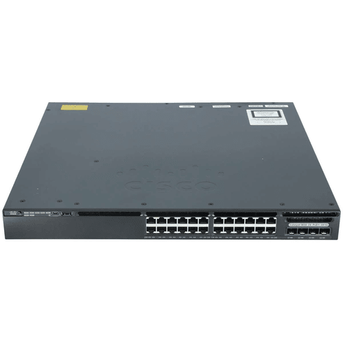 REFURBISHED GOOD Cisco WS-C3650-24PS-S /C1-WS3650-24PS/K9 24 port POE switch with PWR-C2-640WAC