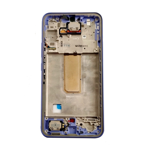 Refurbished - Excellent Premium Replacement OLED Assembly with Frame for Samsung Galaxy A34 -in Elegant Violet