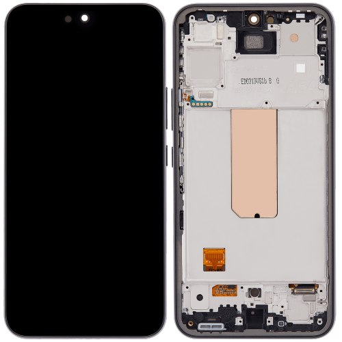 ESOURCE PARTS  Refurbished - Excellent Premium Replacement Oled Assembly With Frame for Samsung Galaxy A54 (A546/2023) -Graphite Display