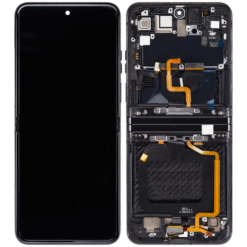 Excellent High-QualityOLED Replacement Assembly for Motorola Moto Razr+ (XT2321-3 / 2023) in Infinite Black by ESOURCE PARTS - Refurbished condition - CA$747.68