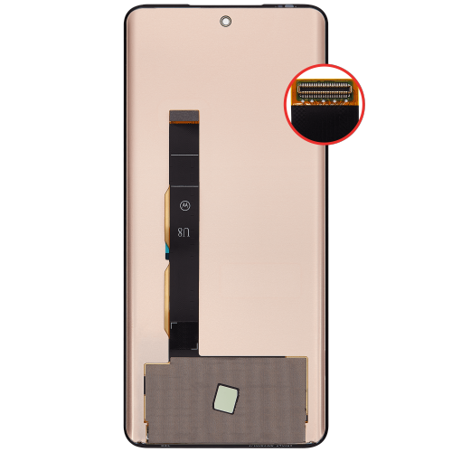 Excellent Premium Replacement OLED Screen Assembly for Motorola Moto Edge 40 Neo - All Colors by ESOURCE PARTS - Refurbished condition - Image 4
