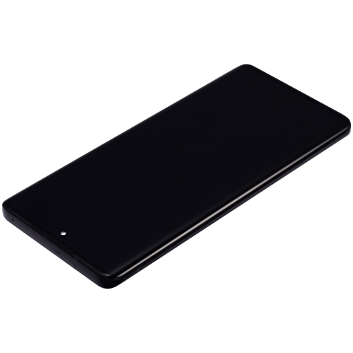 Excellent Premium Replacement OLED Assembly with Frame for Motorola Moto Edge 40 (XT2303-3 / 2023) -in Eclipse Black by ESOURCE PARTS - Refurbished condition - Image 5