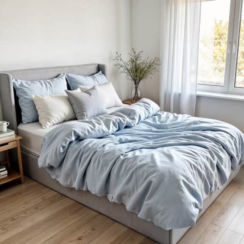 Cadre de très grand lit Aykah avec rangement hydraulique, tête de lit rembourrée, lit moderne à dossier en confessionnal, cadre de très grand lit en